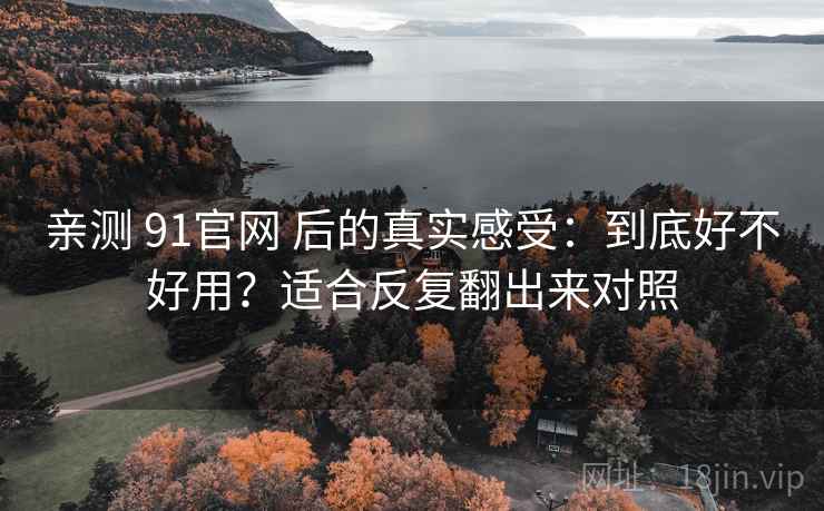 亲测 91官网 后的真实感受：到底好不好用？适合反复翻出来对照