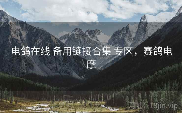 电鸽在线 备用链接合集 专区，赛鸽电摩